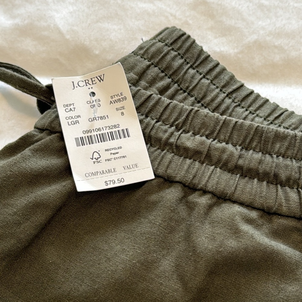 NWT J Crew Crop Pant - Picture 3 of 10